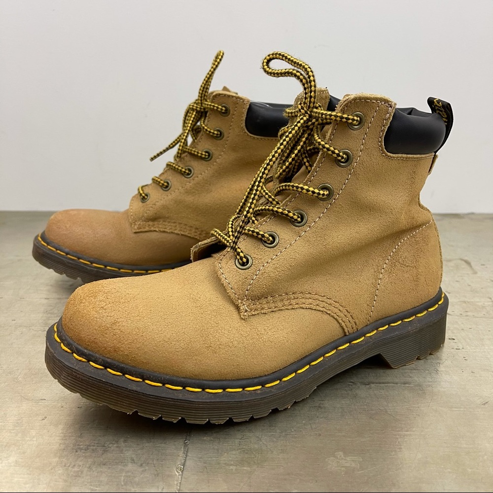 Dr. Martens 939 Ben Hiker Boot Tan Greasy Suede